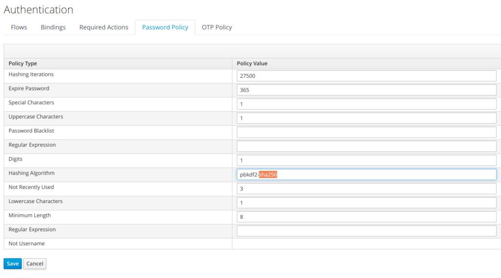 Understanding Password Policy  with Keycloak and LDAP